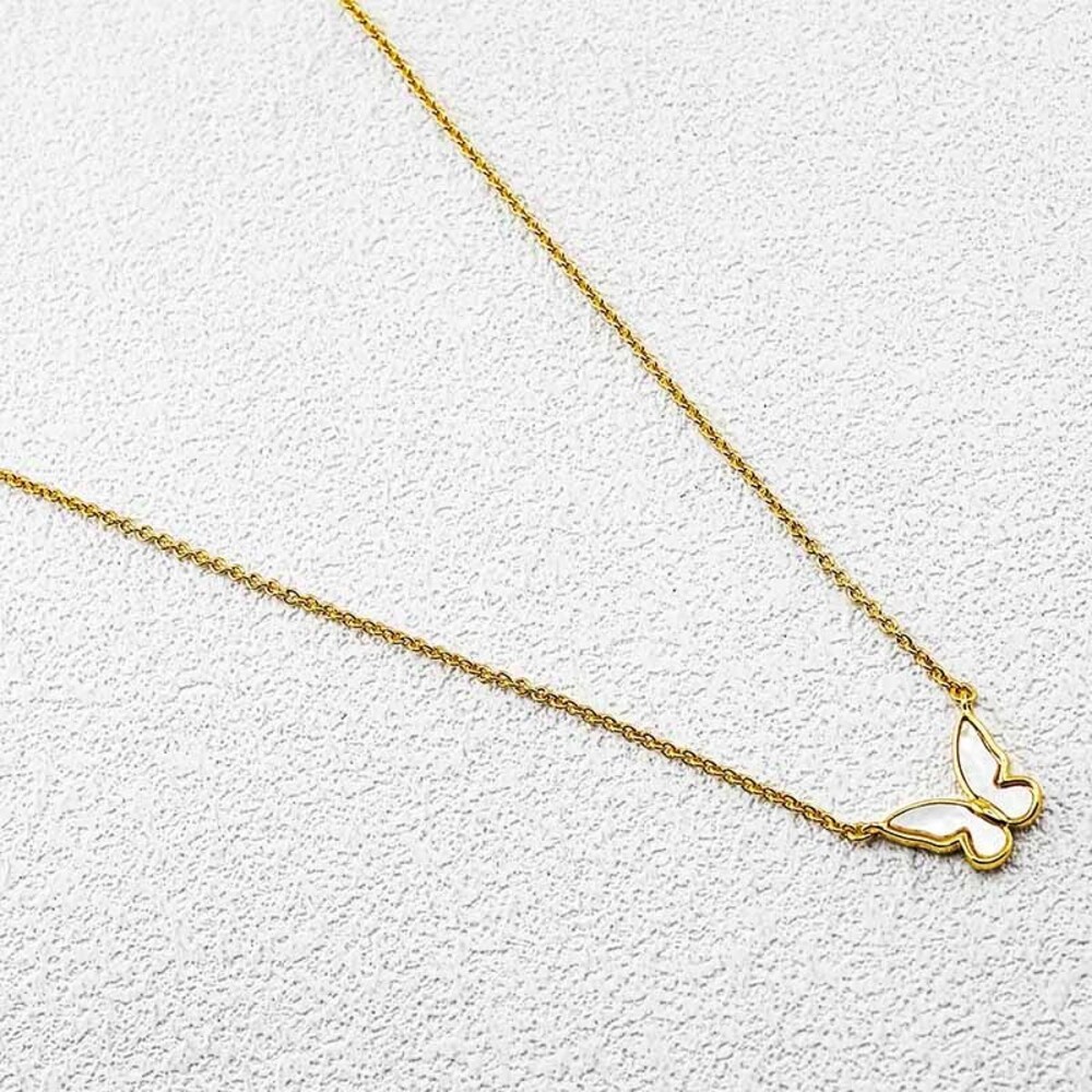 kate spade Gold Butterfly Pendant Necklace